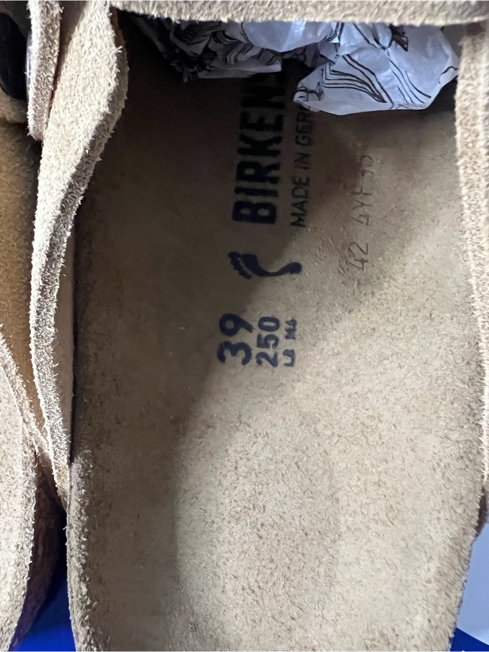 Birkenstock Boston X Free People in Latte Cream Size 39 NIB - Picture 7 of 11